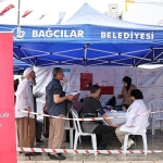 Bağcılar Meydanı’nda ücretsiz sağlık hizmeti