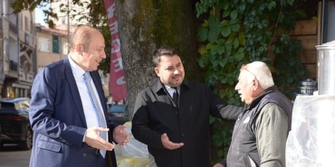 Başkan Çırpanoğlu ve Kaymakam Yılmaz İlçe Esnafını Ziyaret Etti