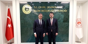 Başkan Tugay, Bakan Kurum'u ziyaret etti
