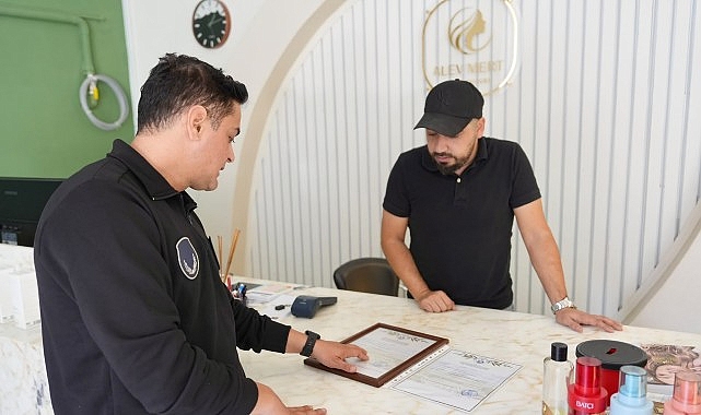 Burhaniye Belediyesi'nden İş Yerlerine Ruhsat Denetimi