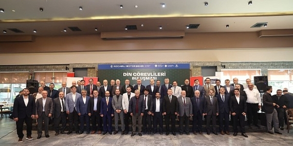 Büyükakın, 12 ilçeden din görevlileri ile bir araya geldi