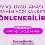 Büyükşehir Ücretsiz HPV Aşı Uygulaması Çalışmalarına Başladı