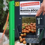 Büyükşehir’in ceviz soyma makineleri üreticilerin hizmetinde