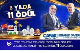 Canik Belediyesi Ödüllere Doymuyor