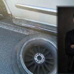 DJ Mahmut Görgen Ölümden Döndü! Seyir Halindeki Aracın Tekeri Fırladı
