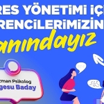 Efes Selçuk Belediyesi sınav kaygısı yaşayan öğrencilerin yanında