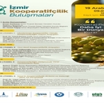 İzmir Kooperatifçilik Buluşmaları 19 Aralık’ta