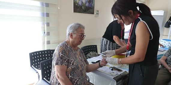 Konak’ın ‘İleri Yaş’ üyelerine ücretsiz sağlık taraması