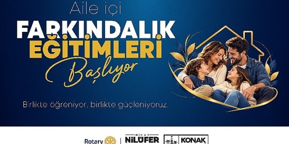 Konak’ta Aile İçi Farkındalık Seminerleri başlıyor