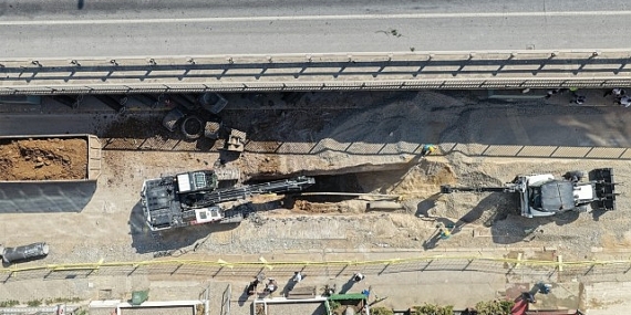 Körfez Cahit Zarifoğlu Caddesi’nde Altyapı Çalışmaları Tamamlandı